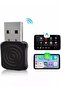 2-in-1 Mini Wireless CarPlay & Android Auto Adapter – Convert Wired Systems to Wireless