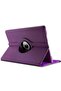 Smart 360-Degree Rotating Stand Case for Apple iPad 10.2 inch (9th Gen 2021, 8th Gen 2020, 7th Gen 2019) - Purple - 3