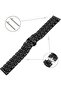 Black Stainless Steel Replacement Strap for Huawei Watch GT2, GT, GT2 Pro, GT 2e, Honor Magic 2 - 22mm Metal Band - 2