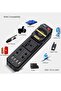 Power Inverter 200W 3 AC Socket 4 USB Ports - 2