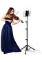 Tabletop Tablet Holder Stand, iPad Stand Floor Height Adjustable Tablet Tripod Stand