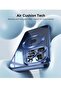 iPhone 15 Pro Max Case – Blue Titanium, Integrated Camera Lens Protection, Military Grade Drop Protection, TOP N56 Magnets, MagSafe Compatible - 5