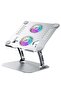 Laptop Stand V4.0 with Cooling Fans – Ergonomic 180° Adjustable Aluminum Riser for Laptops