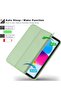 New iPad 10.9 Inch Case 2022 (10th Gen) with Pencil Holder, Trifold Stand Smart Case, Soft TPU Back, Auto Wake/Sleep - Matcha Green - 4