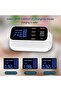 Multi-Port USB Fast Charging Station White – 8-Port Desktop Charger with QC 3.0 & Intelligent LED Display - 3