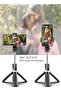 Selfie Stick, Extendable with Tripod Stand and Detachable Wireless Bluetooth Remote, Ultra Compact - 3