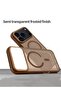 iPhone 17 Pro 5G 2025 Hard Silicone Hybrid Translucent Case | Slim Stylish Magnetic MagSafe Compatible - 4