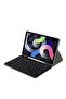 Apple Ipad Air 4 (10.9”) English Arabic Smart Wireless Bluetooth Keyboard Case Cover With Pen Slot Black