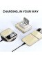 Case for Samsung Galaxy Z flip 4 5G 2022, Clear Slim Phone Case with Transparent Hard PC Back - 3