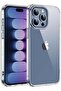 iPhone 16 Pro Slim Crystal Clear Case – 6.3 Inch Shockproof, Scratch-Resistant Transparent Protective Cover