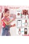 4 in 1 Karaoke Wireless Microphone with LED Lights, Portable Microphone for Kids, Great Gifts Toys for Kids, Girls, Boys and Adults - 6