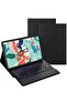 Galaxy Tab S7 FE Keyboard Case 12.4" 2021, Wireless Detachable Keyboard + Folio Smart PU Case