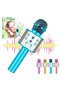 Bluetooth Karaoke Microphone Wireless, Portable Singing Microphone for Kids Adults, Karaoke Machine