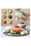 4 in 1 Handheld Electric Vegetable Cutter Set, Mini Wireless Garlic Mud Masher Chopper - 3