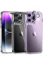 iPhone 14 Pro Max Case, [5 in 1] Clear Case with Screen & Camera Protector, Military-Grade Drop Protection