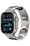 Stainless Steel Band for Apple Watch Ultra Band 49mm 45mm 44mm 42mm 38mm 40mm 41mm, Metal Strap with Folding Clasp for Apple Watch Series 8 7 6 5 4 3 2 1 for Men
