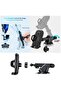 Universal Car Phone Mount Car Dashboard Windshield Air Vent Long Arm Strong Suction Cell Phone Car Mount Fit 4.0 - 7