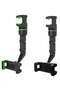 2PCS Rearview Mirror Phone Holder, 360 Rotatable Car Phone Holder Mount, Universal 50mm-100mm Multifunctional Rear View Mirror Phone Holder Cell Phone Cradles for Car/Back Seat/Kitchen (Blac