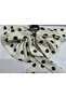 Black Cream Polka Dot Large Bow Buckle - 2