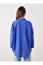 Oversize Women's Shirt Tunic - 4