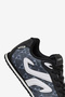 Women Dyno PU Cushion Lace-Up Sneakers-Black - 6