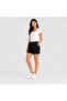 |   Women's Summer Cotton Shorts Sports Capri (Black)