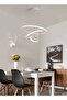 3 Ring Dining Room Chandelier Light Color Variable Light 60W Ceiling Chandelier For Living Room Bedroom - 8
