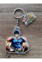 Owl Bag Jojo's Bizarre Adventure Series Jonathan Joestar Patterned Acrylic Keychain Bag Ornament - 2