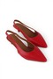 Harmony Genuine Leather Open-Back Heeled Shoes - 2