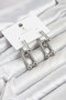 Silver Color Vip Series Tifani Zircon Stone Women's Earrings