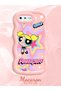 iPhone 8 Plus Compatible Case Camera Protector Pink Silicone Couple Phone Case Powerpuff Pattern - 2