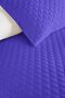 Purple Modern Young Room Single Pique Set - Plain Quilted Lilac 160X220 cm Seasonal Bedspread - 3