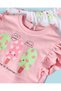 Infant Girls Pink and white All Over Print Casual Set - 2