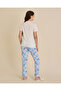 Senior Girls White Stitch Pajama Set - 4