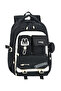 Waddell Imported Quality Black Waterproof Luxury Primary and Secondary School Backpack-2909 - 5