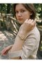 Pastel Flower Garden Themed Pink Zircon Stone Enamel Gold Steel Handcuff Bracelet - Does Not Tarnish - 2