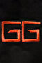 سويت شيرت GG باللون البرتقالي والأسود برقبة دائرية - 4