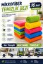 10-Pack Microfiber Cleaning Cloth 30X30 cm |   Multi-Purpose Kitchen, Bathroom, Glass and Car Cleaning Cloth - 2