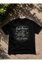 Women's Oversize Printed 100% Cotton T-Shirt - 2