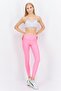 Women Sportswear Fit Training Leggings, Pink - 2
