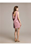 Trendlucky Shawl Collar Mini Evening Dress with Difference