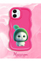 Samsung Galaxy A06 Compatible Case Camera Protective Red Silicone Couple Phone Case Cute Pattern - 2