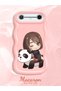 Tecno Spark Slim Compatible Case Camera Protector Pink Silicone Couple Phone Case Panda Pattern - 2