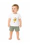 Baby T-Shirt Shorts Set Khaki Boys
