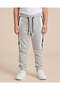 Boys Grey Fashion Track Pants