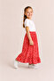 Girl's Long Skirt Summer Patterned Elastic Waist Comfortable Loose Skirt - 2
