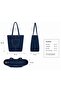 Women's Denim Shoulder Bag - 2