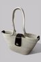 Sardinia Handmade Straw Tote with Lid Beach and Daily Bag Fashion in Summer - 5