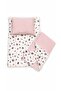 4 Piece Pique Muslin Baby Swaddle Set Double Sided – Blanket, Pillow, Scarf, Bib and Swaddle Cover