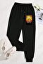 Unisex Aot Illustration Anime Character Printed Sweatpants